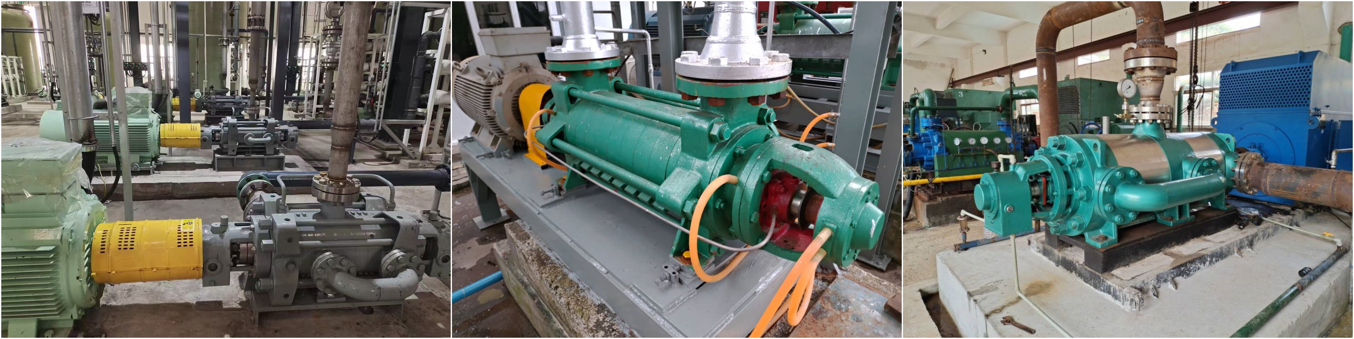 Multistage centrifugal seawater pump